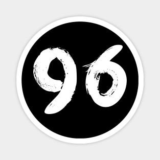 Number 96 Magnet